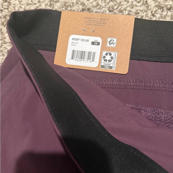Eddie Bauer Women's High Waist Plum Shorts - Picture 6 of 8